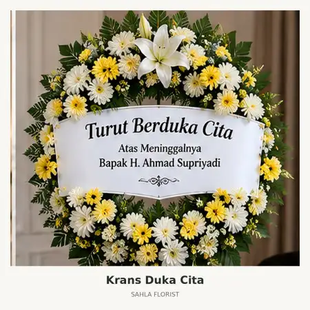 Krans Bunga Duka Tegalalang